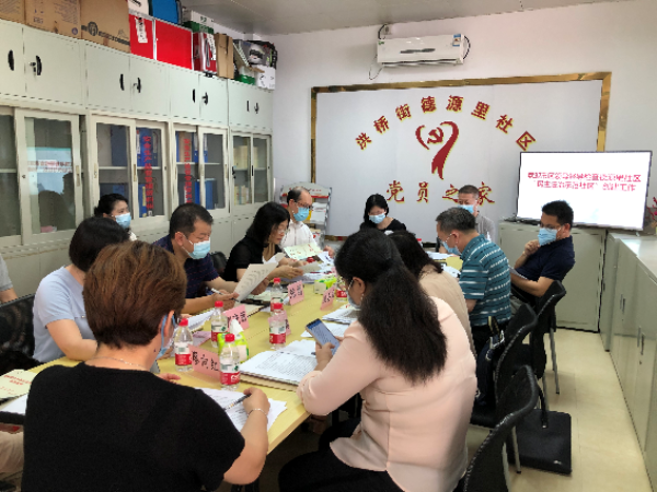 2022年6月29日，市检查组到注册送彩金的平台
洪桥街道德源里社区开展省级“民主法治示范社区”申报创建实地检查工作2.jpg