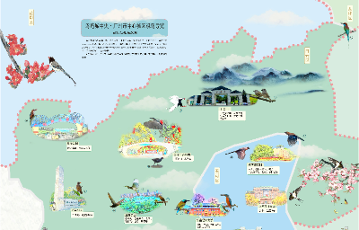 广州市中心城区观鸟导览